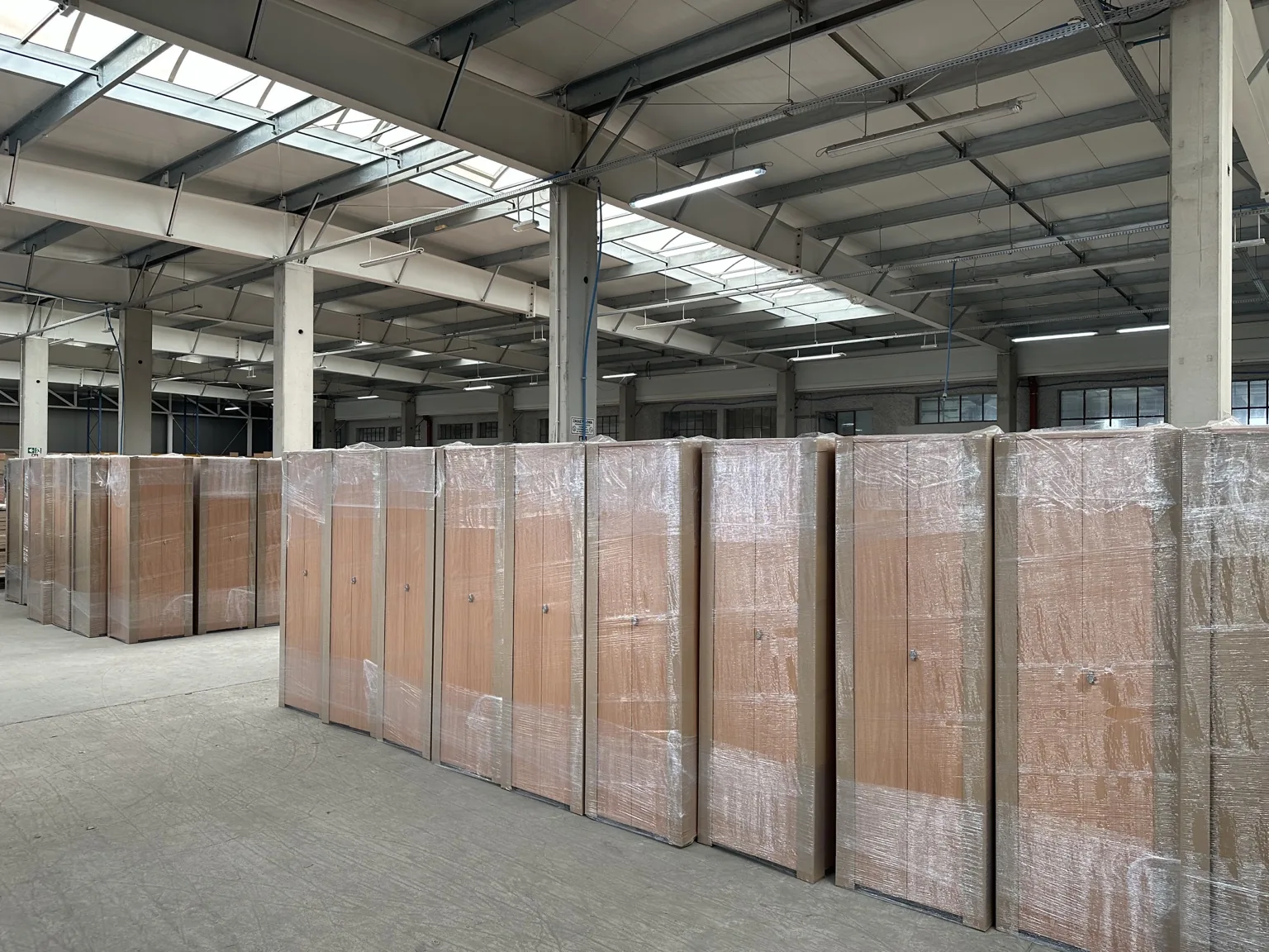 Serial wooden storage production at DZIEDZIC